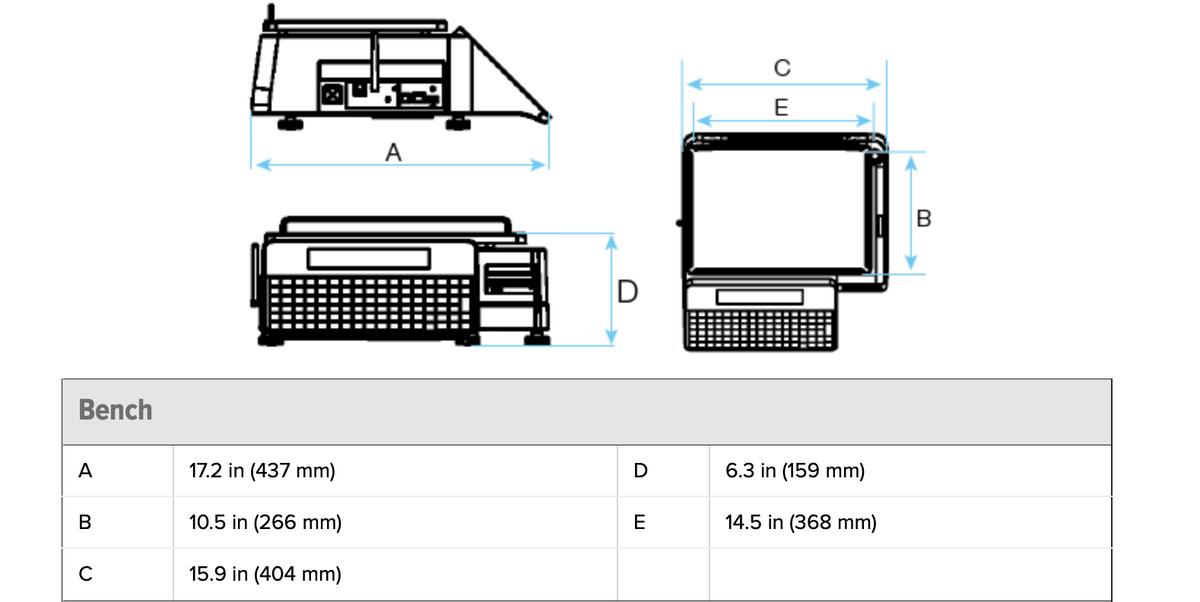 Ishida Uni-3 Price Computing Scale with Printer