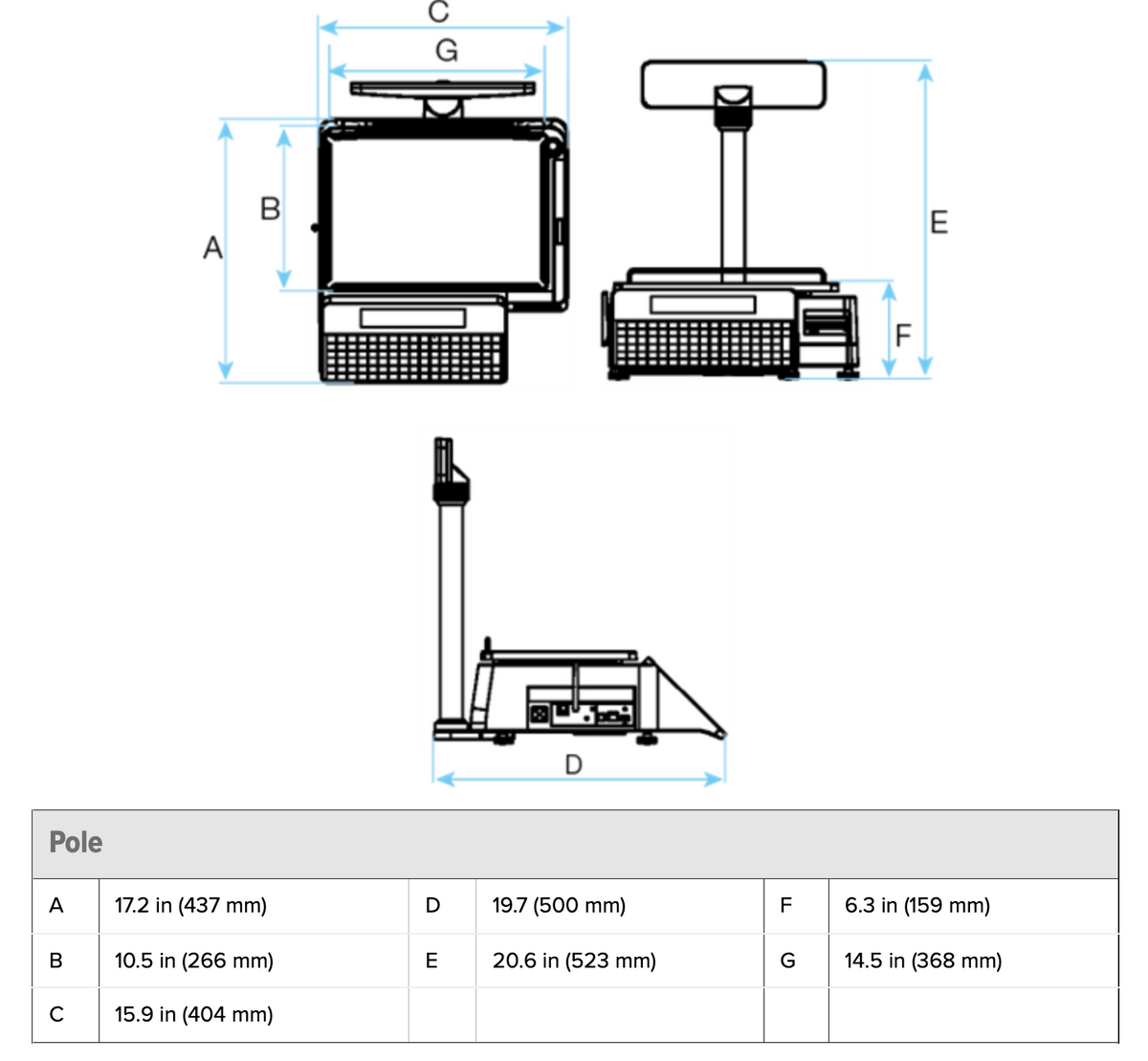 Ishida Uni-3 Price Computing Scale with Printer